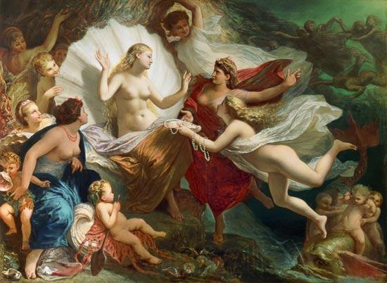 Henri-Pierre Picou Birth of Venus Spain oil painting art